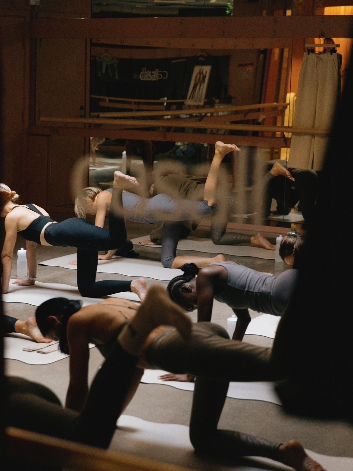 Pilates class at Calma studio